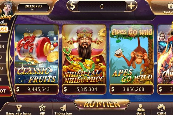 Trò chơi slots VN58VIP